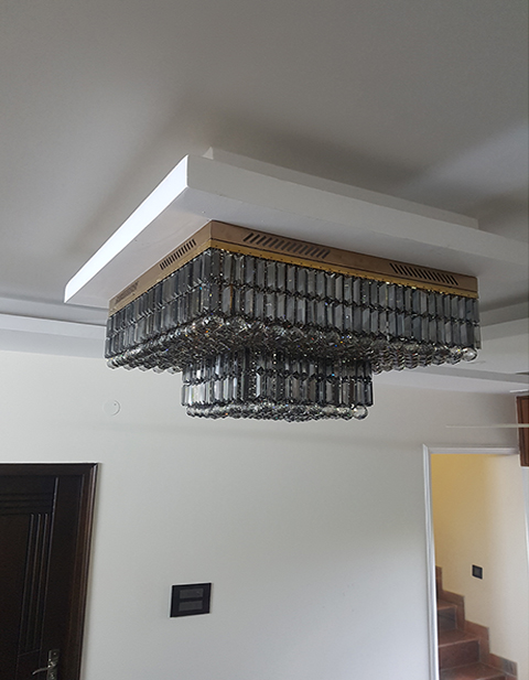 Classic Black Chandelier